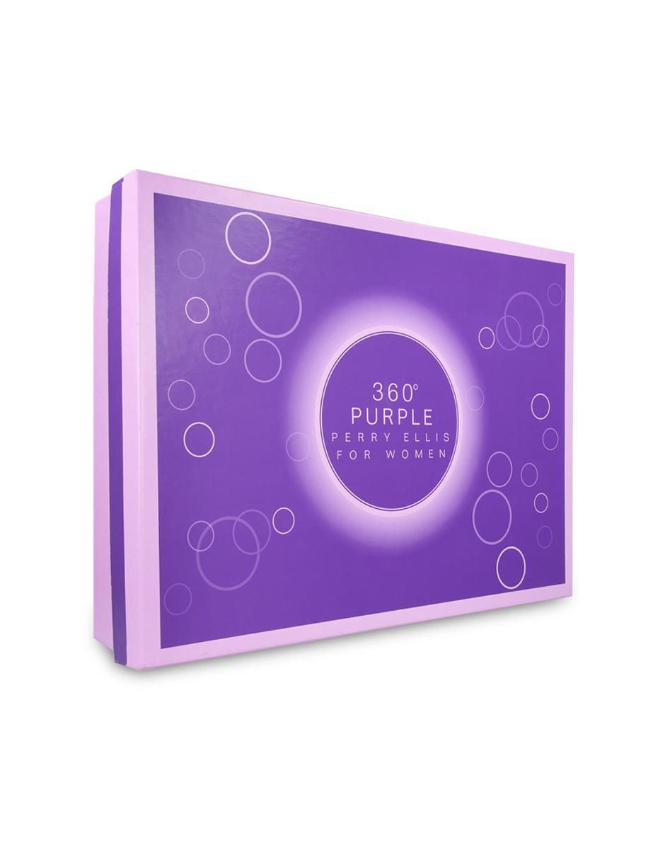 Perry Ellis 360 Purple 4-Piece Gift Set for Women