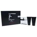 Salvatore Ferragamo F Black 3-Piece Gift Set for Men