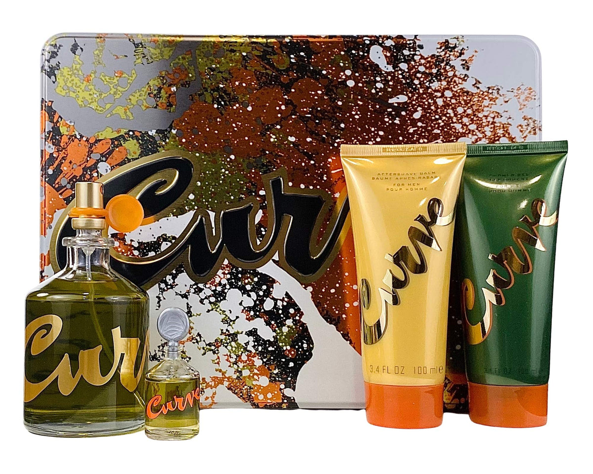 Curve for Men 4-Piece Gift Set
