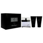 Salvatore Ferragamo F Black 3-Piece Gift Set for Men