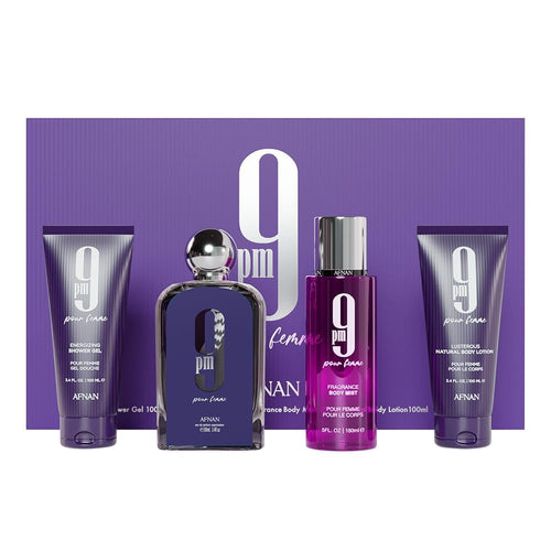 Afnan 9PM for Women 4-Piece Gift Set