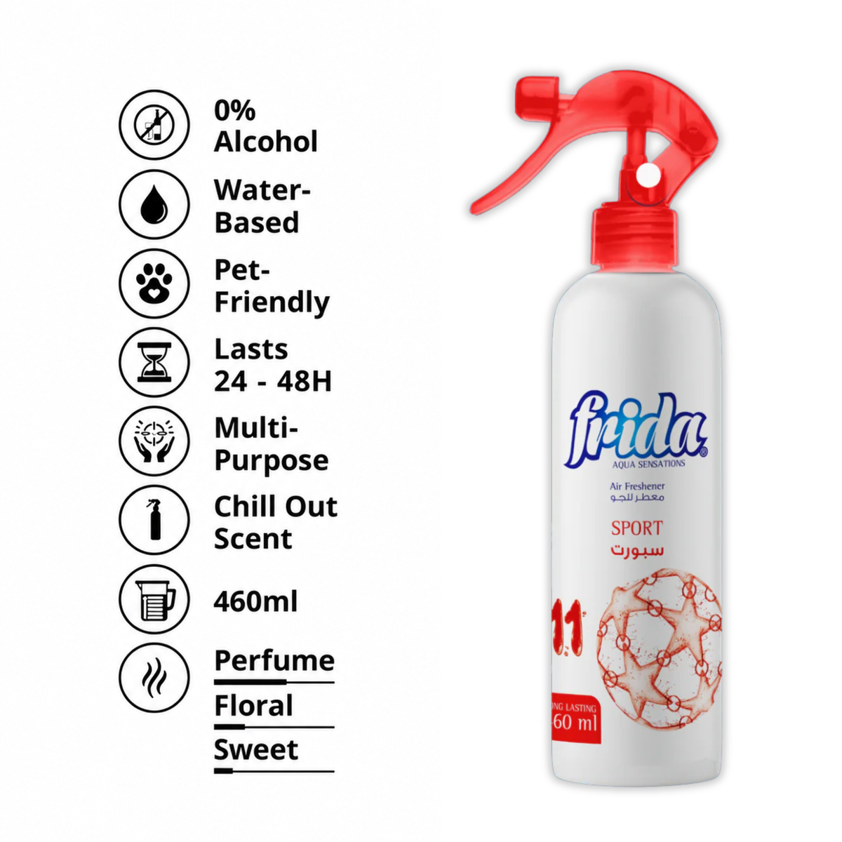 Mollyscents Sport Air Freshener Spray (460ml)