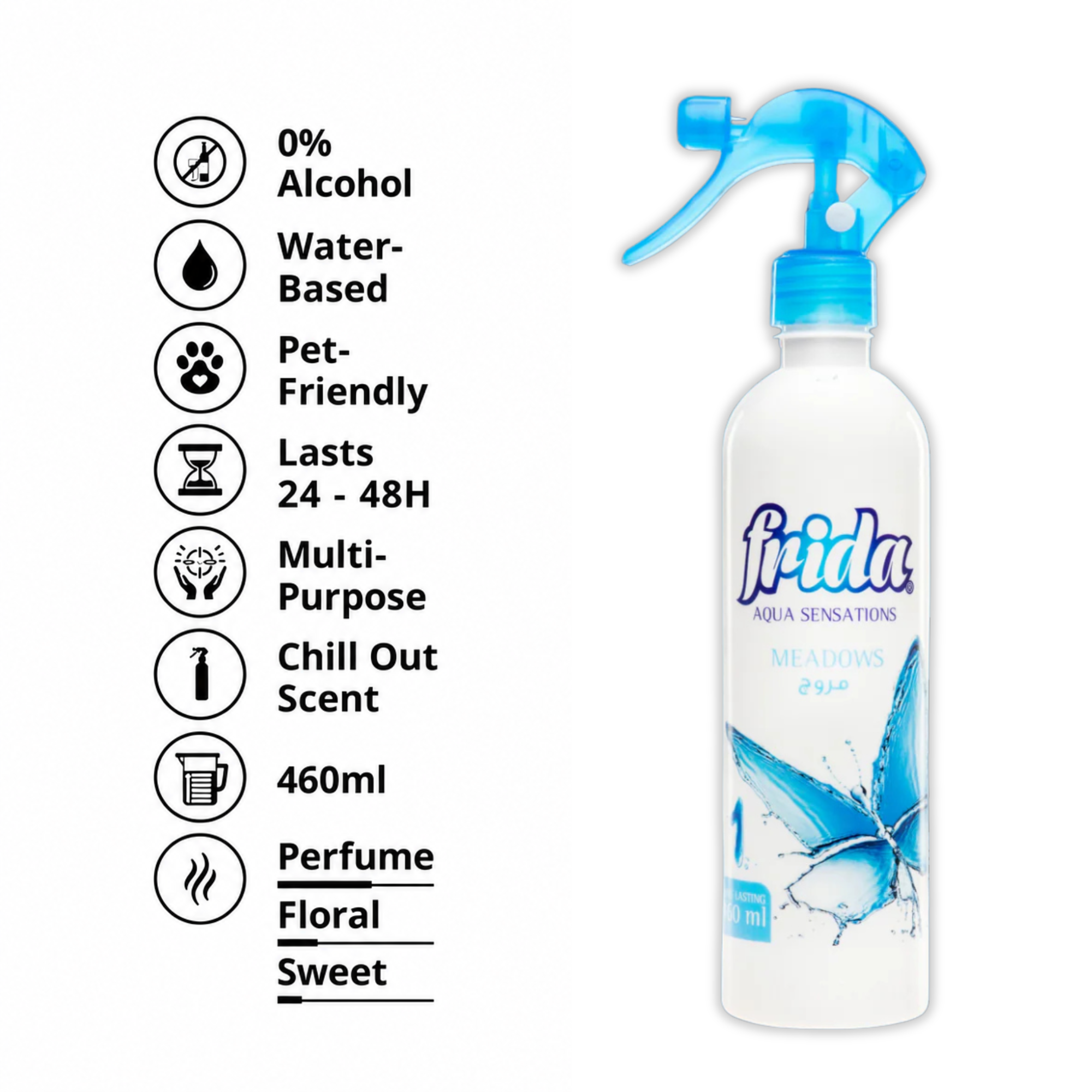 Mollyscents Meadows Air Freshener Spray (460ml)