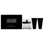 Salvatore Ferragamo F Black 3-Piece Gift Set for Men