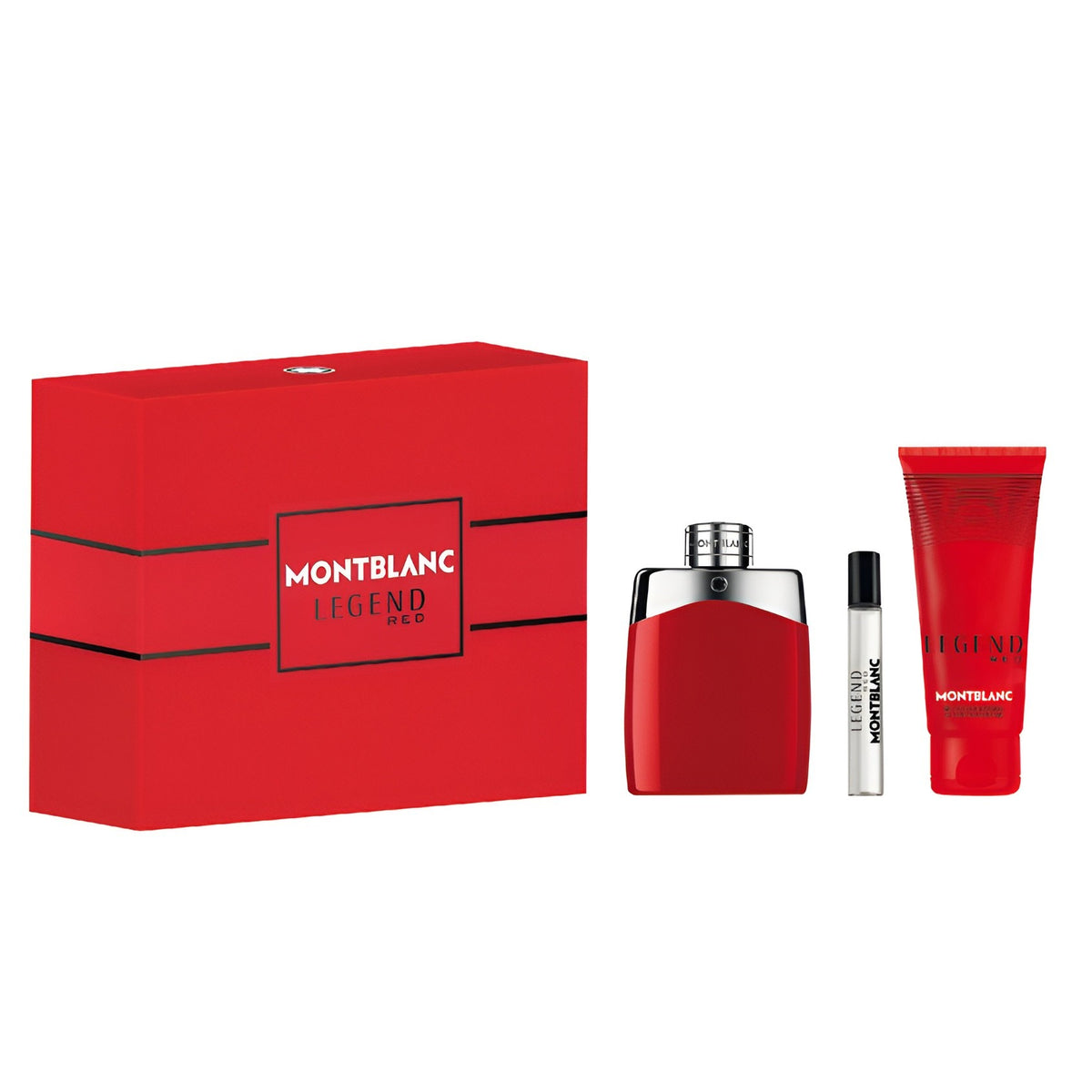Mont Blanc Legend Red 3-Piece Gift Set for Men