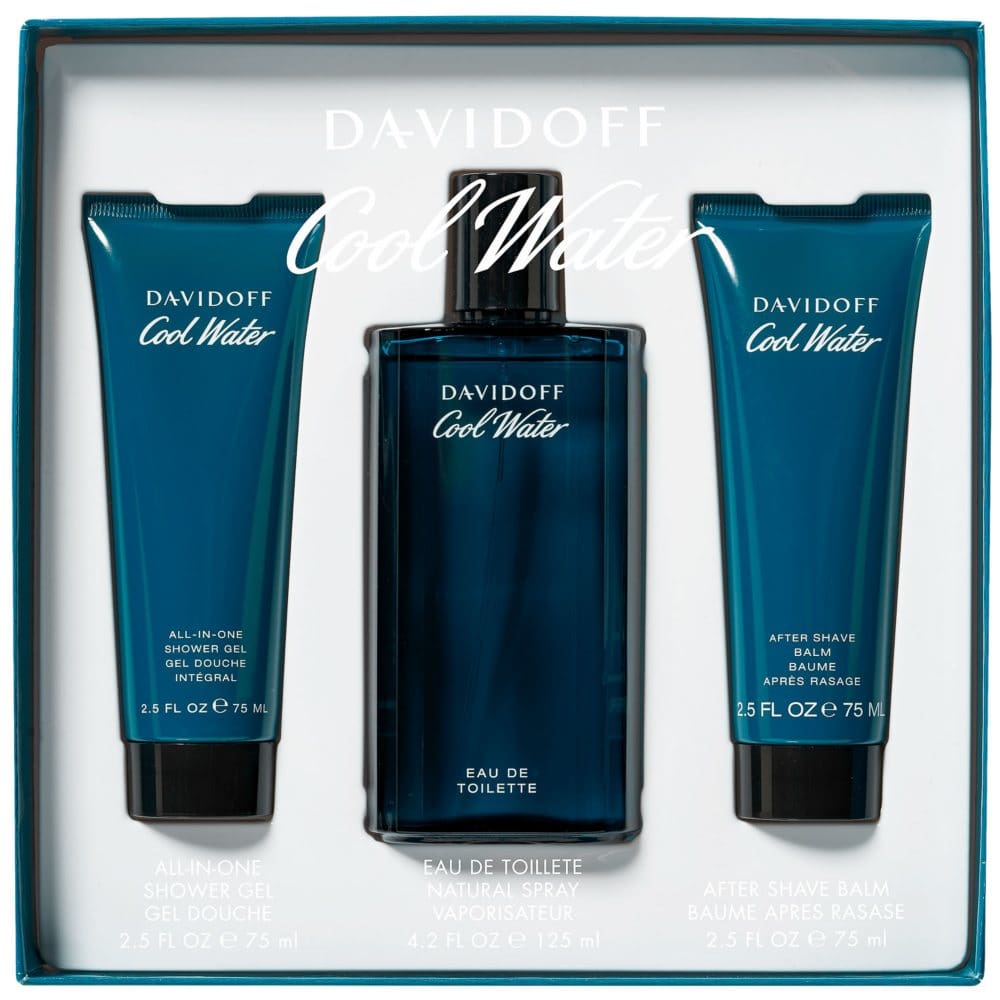 Davidoff Cool Water 3-Piece Gift Set for Men
