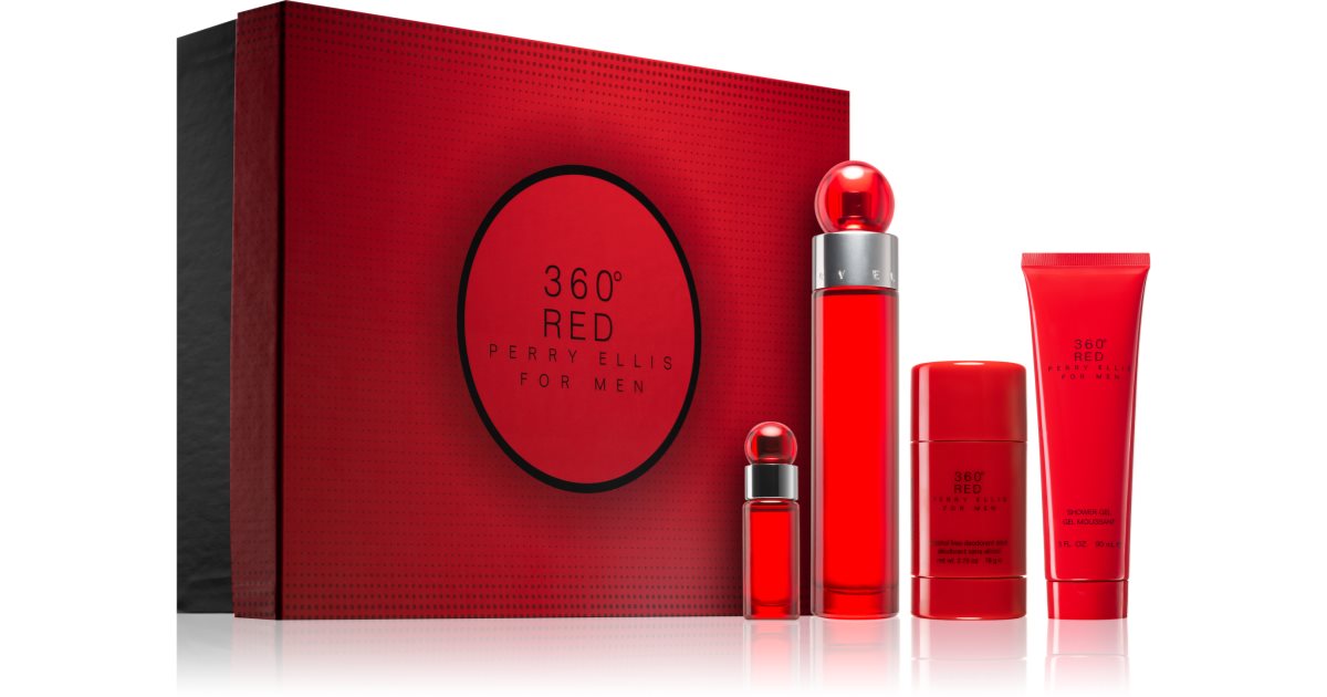 Perry Ellis 360 Red 4-Piece Gift Set for Men